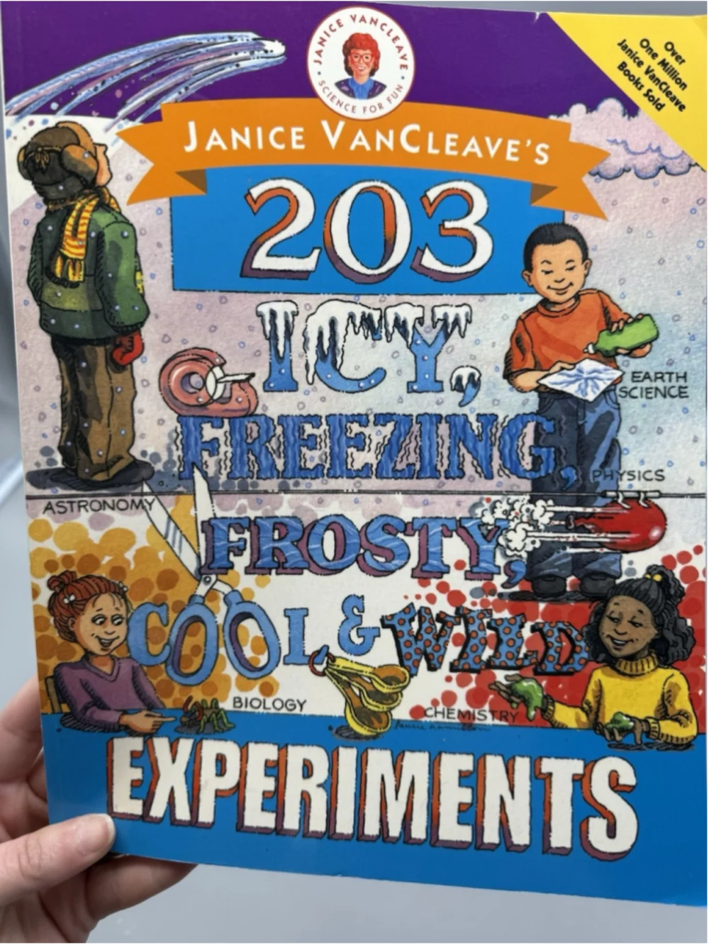Janice VanCleave Science Experiments Lot Of 3 Books 201 202 203 Homeschool STEM